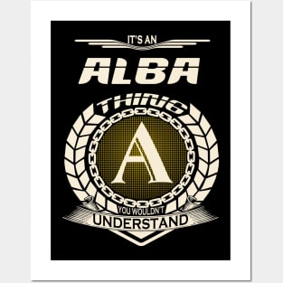 Alba Posters and Art